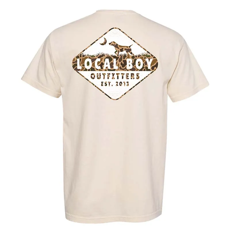 Local Dog Old School Camo Short Sleeve T-Shirt