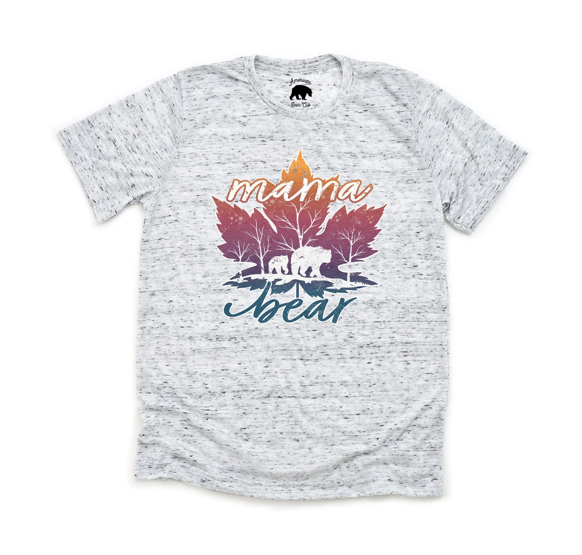 Mama Bear Maple Leaf Shirts