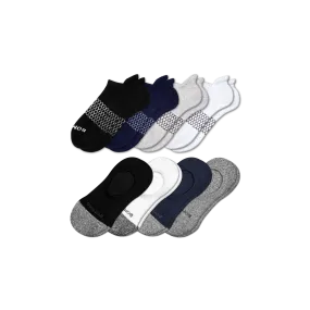 Men's Ankle & Cushioned No Show Sock 8-Pack