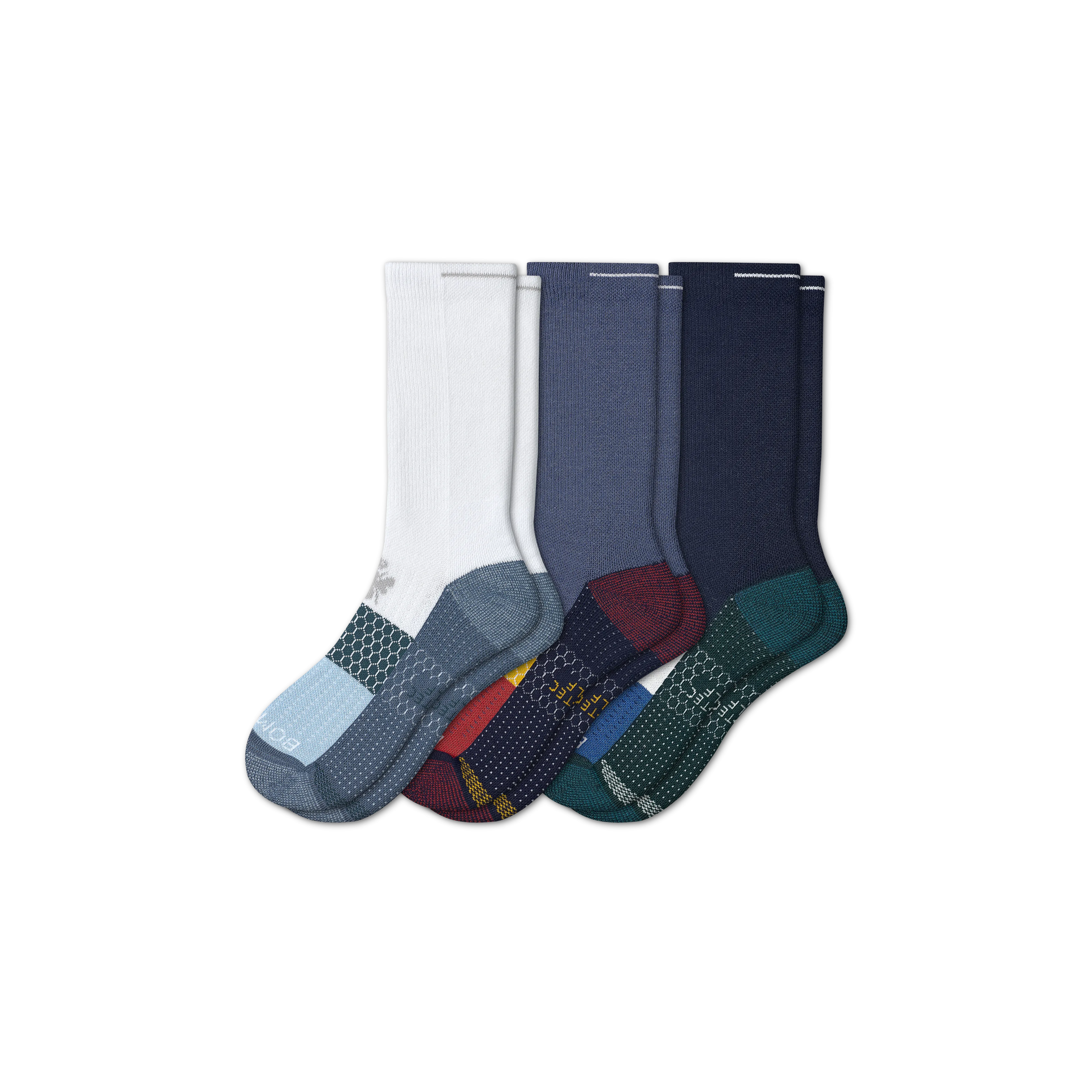 Men's Golf Calf Sock 3-Pack