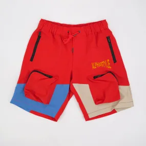 NASH HIKING SHORTS RED