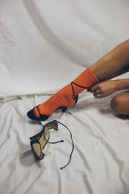 OHTI CLASSIC SOCK ORANGE