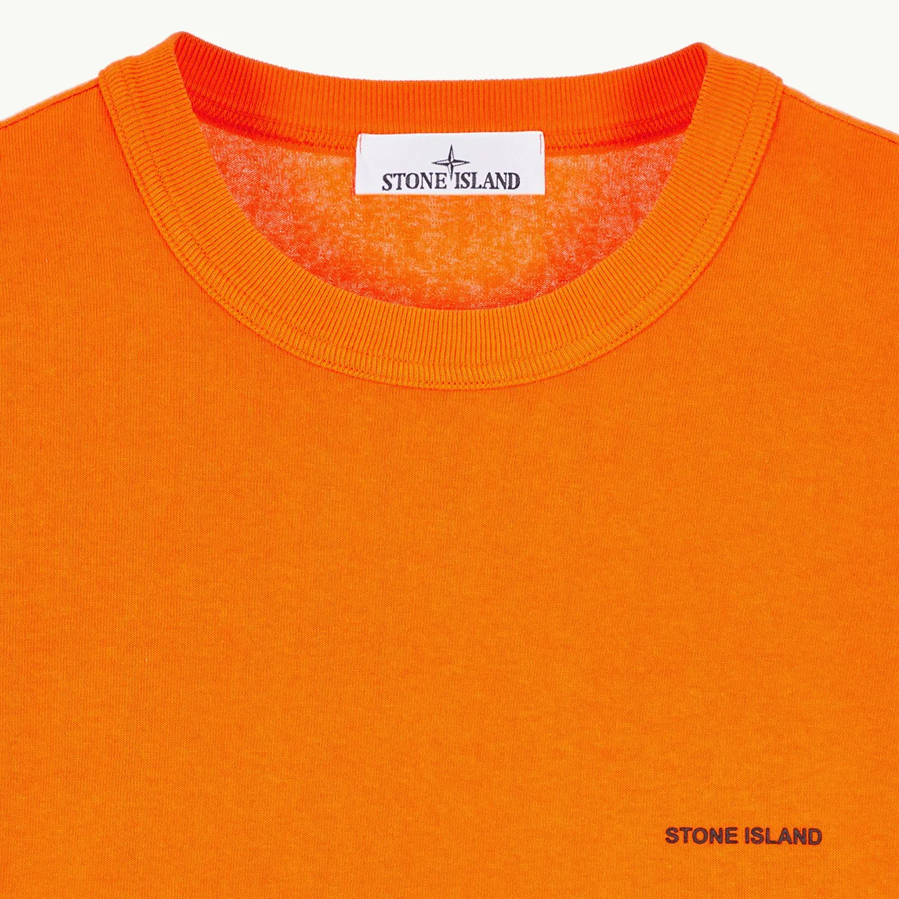 Polo Shirt SS Stone Island Logo - Orange 3280