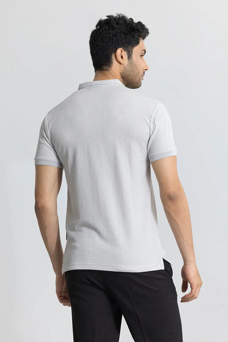 Roller Grey Polo T-Shirt