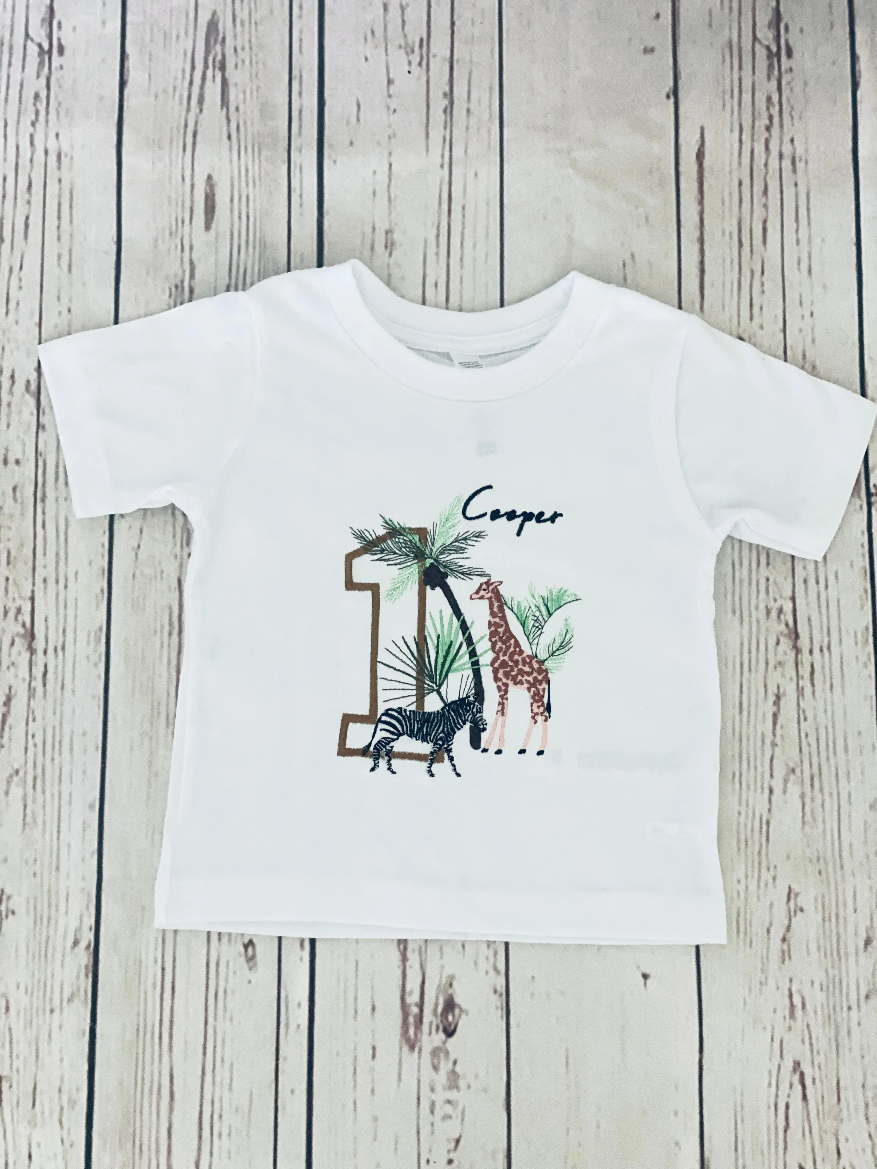 Safari T-shirt Birthday