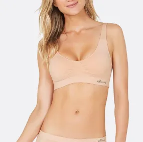 Seamless Padded Shaper Bra in Light Nude