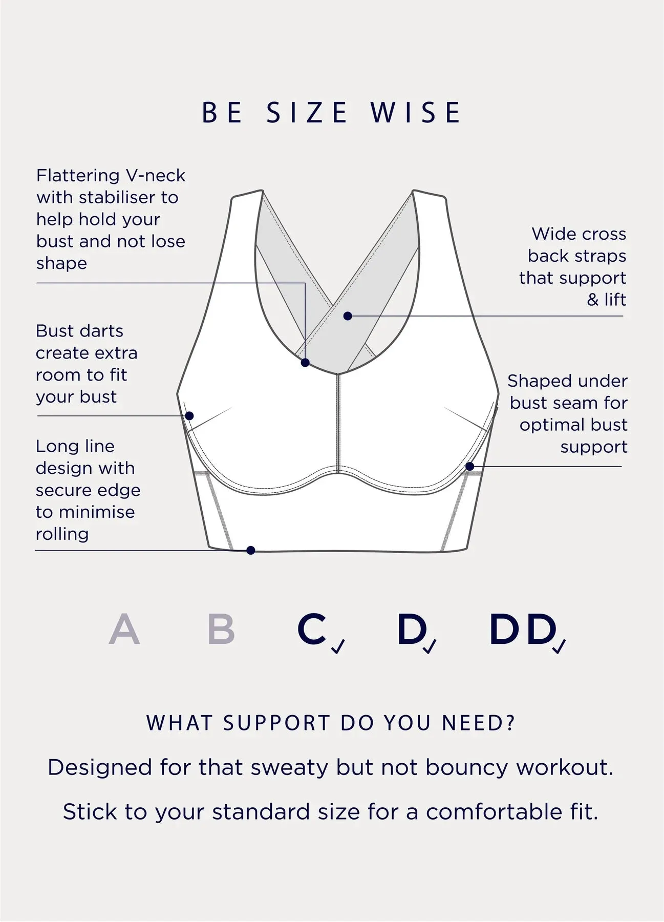 Smooth Support Bra