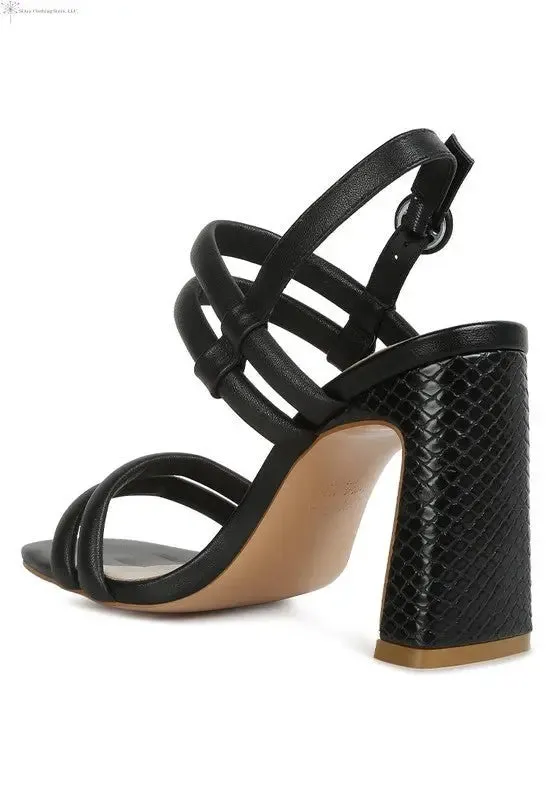 Strappy High Heel Sandals