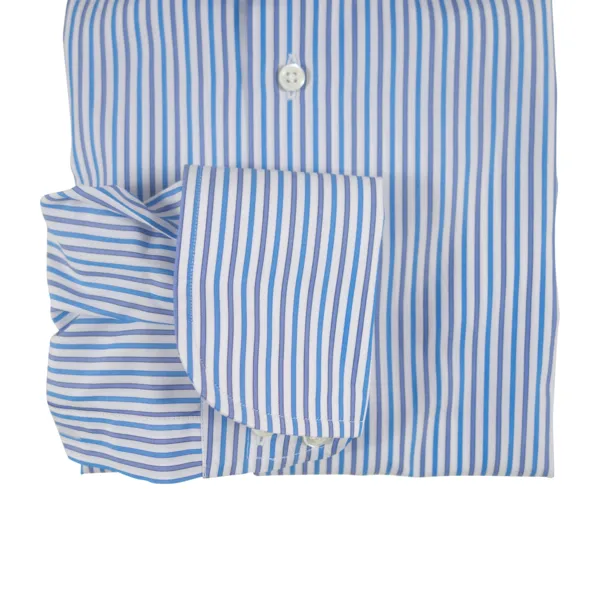 The Striped Dress Shirt | Blue/Grey