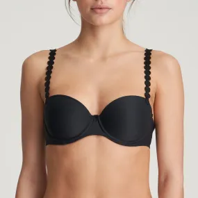 Tom Balcony Bra | Charcoal