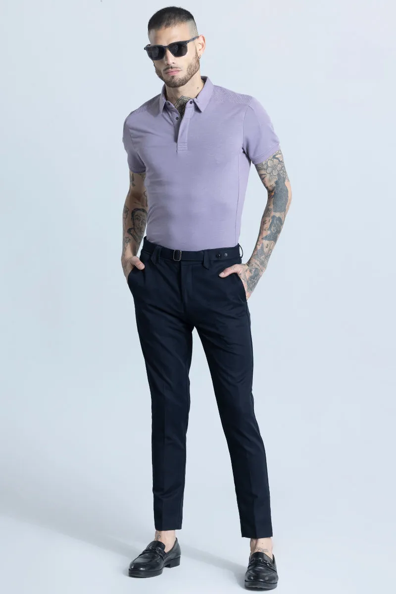 Urbanoid Lavender Polo T-Shirt