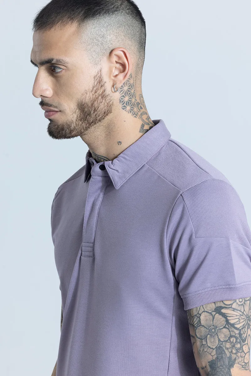 Urbanoid Lavender Polo T-Shirt