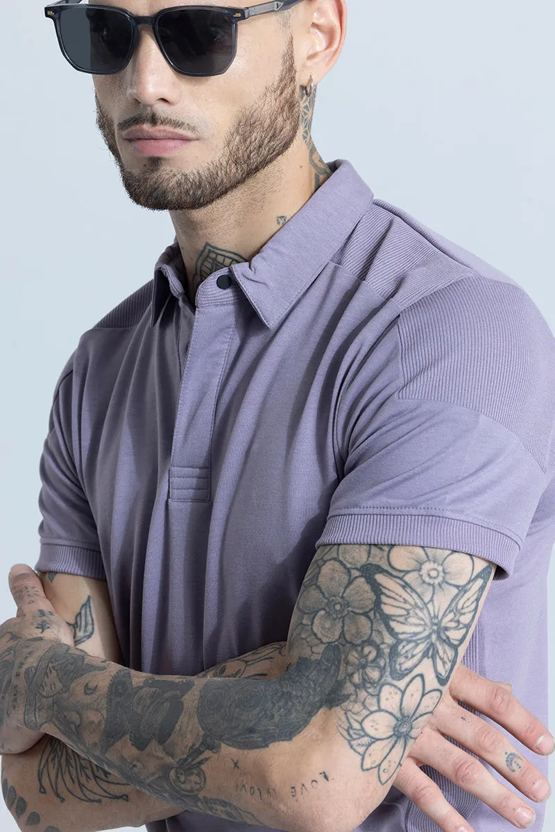 Urbanoid Lavender Polo T-Shirt