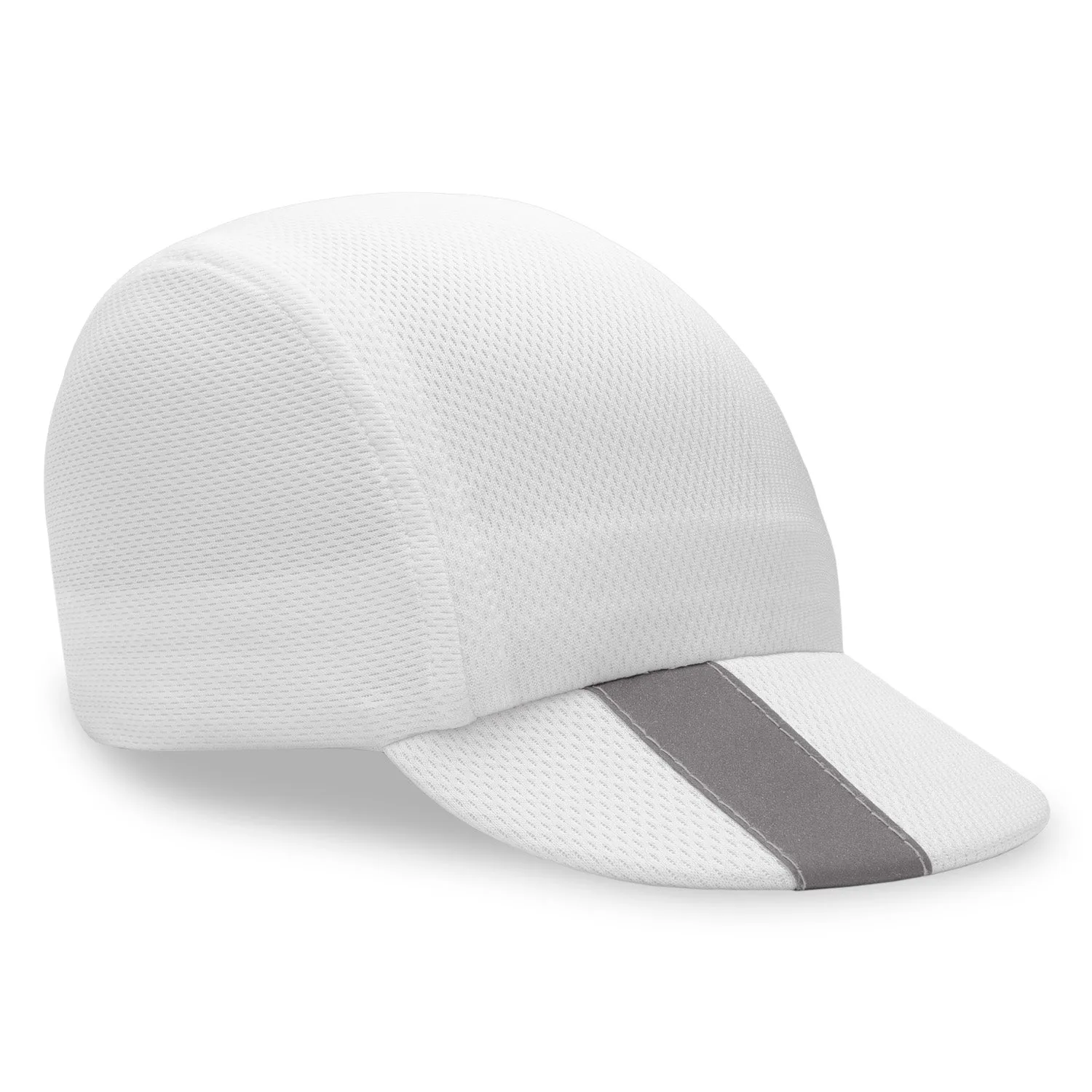 White Cycle Cap