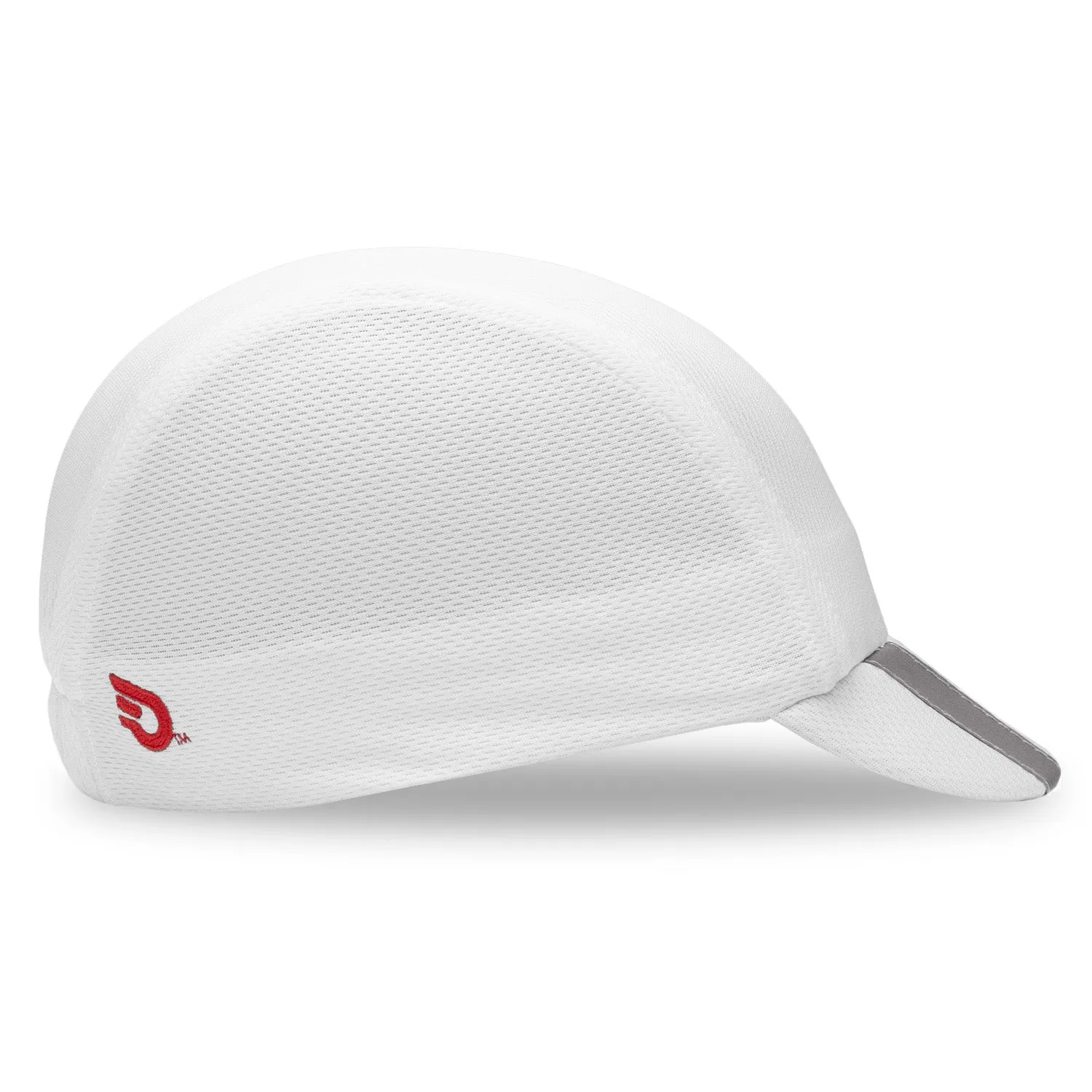 White Cycle Cap